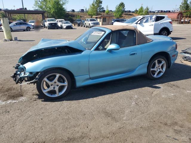 JM1NB353910216600 - 2001 MAZDA MX-5 MIATA BASE TURQUOISE photo 1