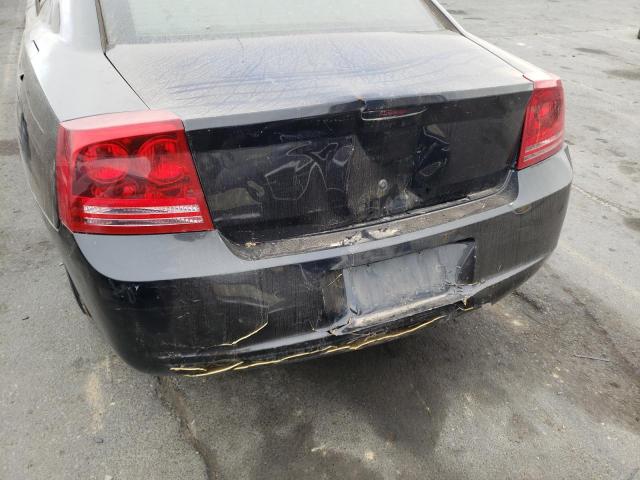 2B3KA43GX8H228960 - 2008 DODGE CHARGER BLACK photo 9