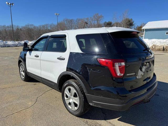 1FM5K8AR4JGA32224 - 2018 FORD EXPLORER POLICE INTERCEPTOR 黑色 照片 3