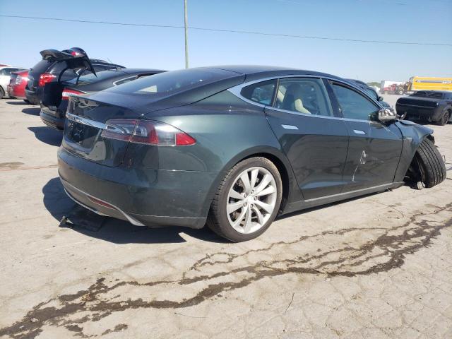 5YJSA1H18EFP60243 - 2014 TESLA MODEL S Սև լուսանկար 3