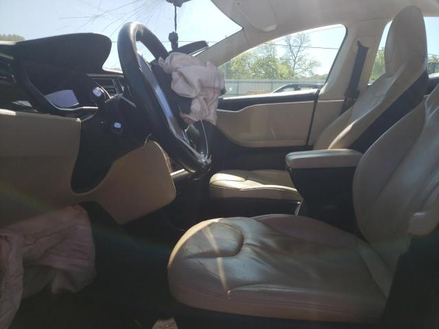 5YJSA1H18EFP60243 - 2014 TESLA MODEL S Սև լուսանկար 7