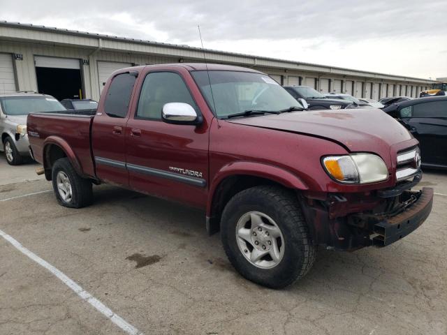 5TBBT44194S454687 - 2004 TOYOTA TUNDRA ACCESS CAB SR5 BURGUNDY photo 4