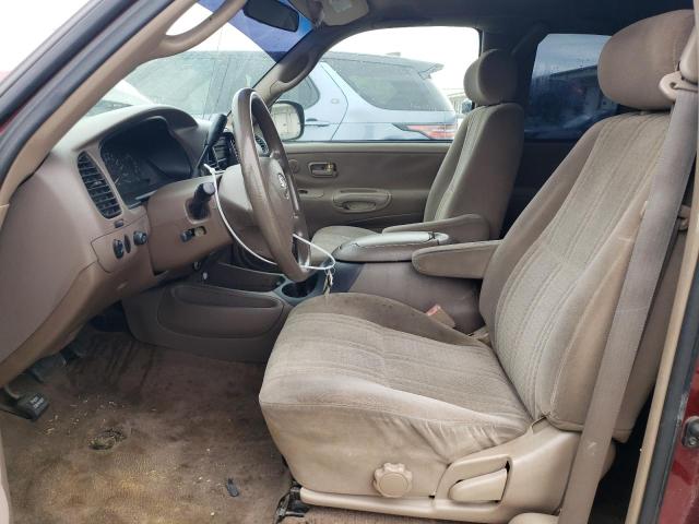 5TBBT44194S454687 - 2004 TOYOTA TUNDRA ACCESS CAB SR5 BURGUNDY photo 7