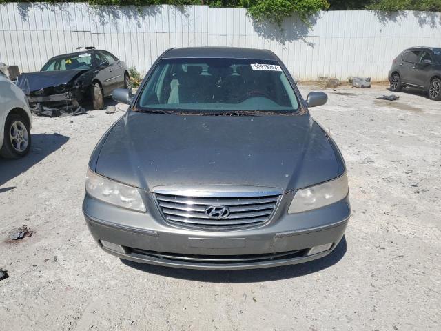 KMHFC46F27A199296 - 2007 HYUNDAI AZERA SE GRAY photo 5