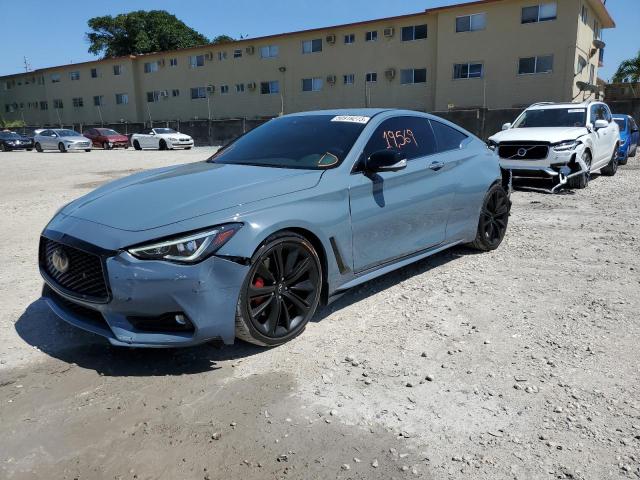 JN1FV7LKXMM530429 - 2021 INFINITI Q60 RED SPORT 400 BLUE photo 1