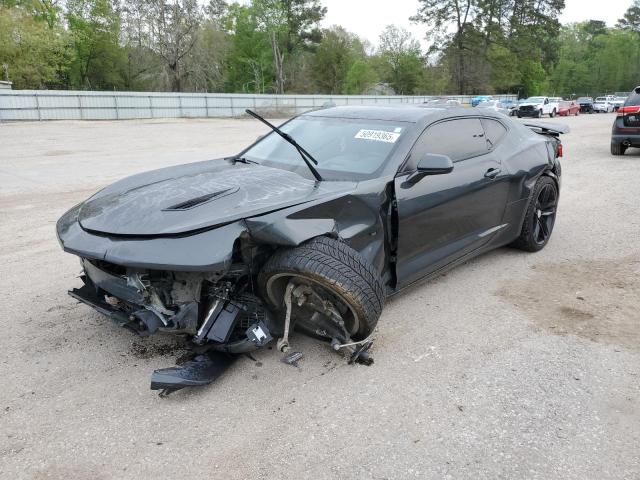 1G1FH1R76J0100722 - 2018 CHEVROLET CAMARO SS GRAY photo 1