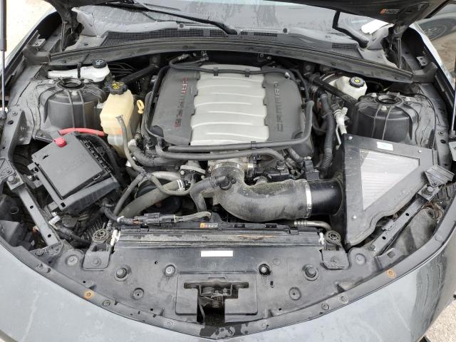 1G1FH1R76J0100722 - 2018 CHEVROLET CAMARO SS GRAY photo 11