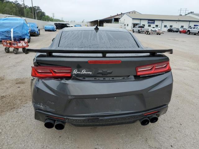 1G1FH1R76J0100722 - 2018 CHEVROLET CAMARO SS GRAY photo 6