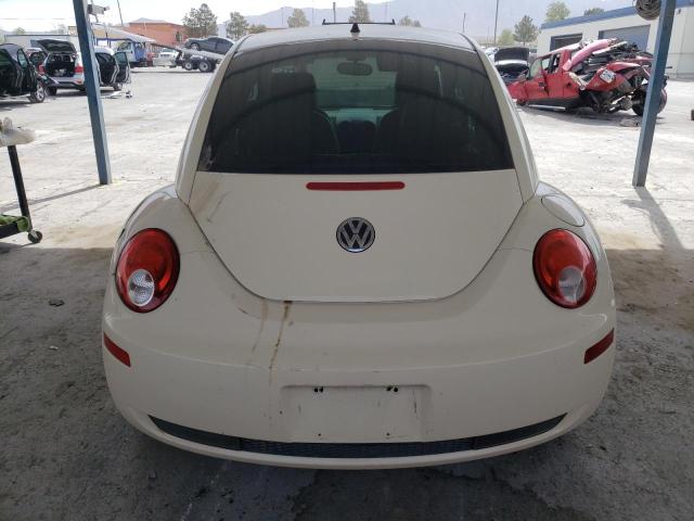 3VWPW31C09M513439 - 2009 VOLKSWAGEN NEW BEETLE S CREAM photo 6