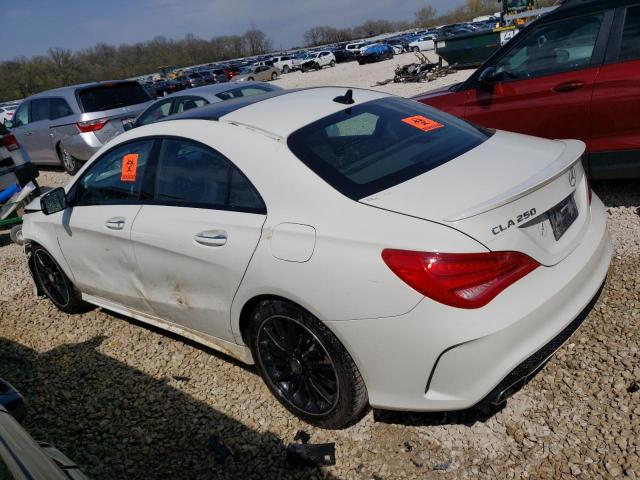 WDDSJ4GB0GN366919 - 2016 MERCEDES-BENZ CLA 250 4MATIC WHITE photo 2