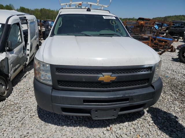 1GCNCPEX7DZ900181 - 2013 CHEVROLET SILVERADO C1500 WHITE photo 5