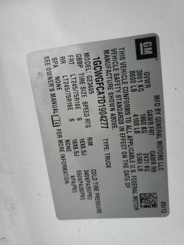 1GCWGFCA7D1904277 - 2013 CHEVROLET EXPRESS G2 白色 照片 13