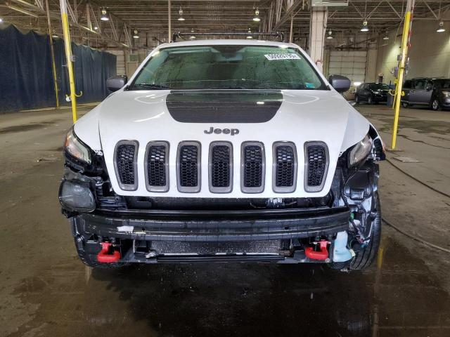 1C4PJMBS2FW770370 - 2015 JEEP CHEROKEE TRAILHAWK WHITE photo 5