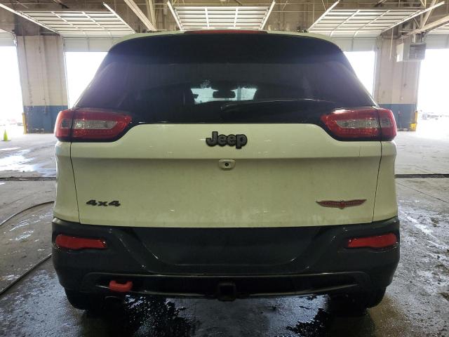 1C4PJMBS2FW770370 - 2015 JEEP CHEROKEE TRAILHAWK WHITE photo 6