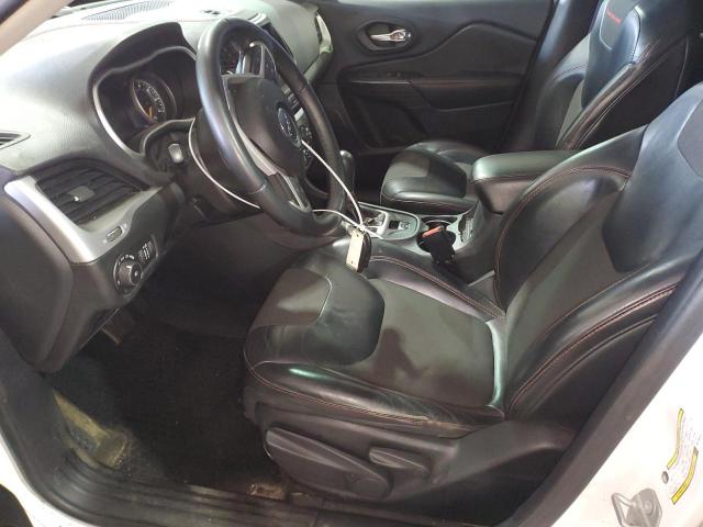 1C4PJMBS2FW770370 - 2015 JEEP CHEROKEE TRAILHAWK WHITE photo 7