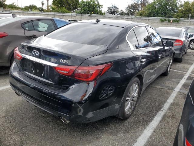 JN1EV7BP1MM705563 - 2021 INFINITI Q50 LUXE BLACK photo 3