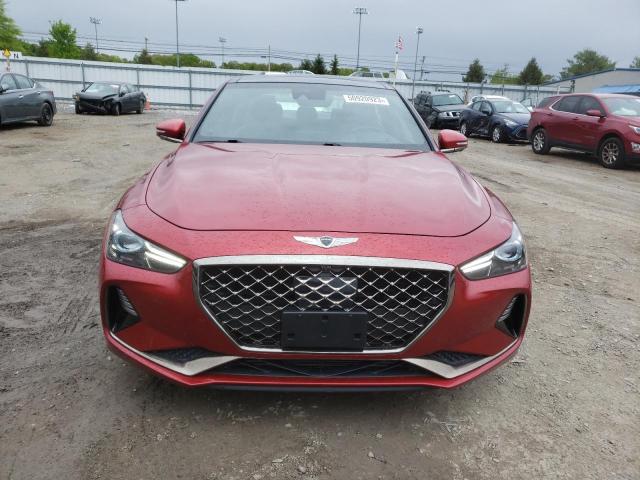 KMTG34LE9KU021396 - 2019 GENESIS G70 PRESTIGE RED photo 5