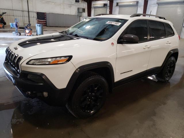 1C4PJMBS9GW166543 - 2016 JEEP CHEROKEE TRAILHAWK WHITE photo 1