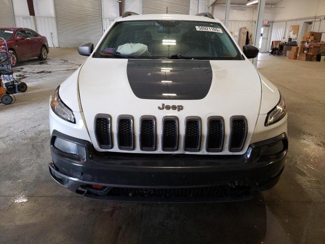 1C4PJMBS9GW166543 - 2016 JEEP CHEROKEE TRAILHAWK WHITE photo 5
