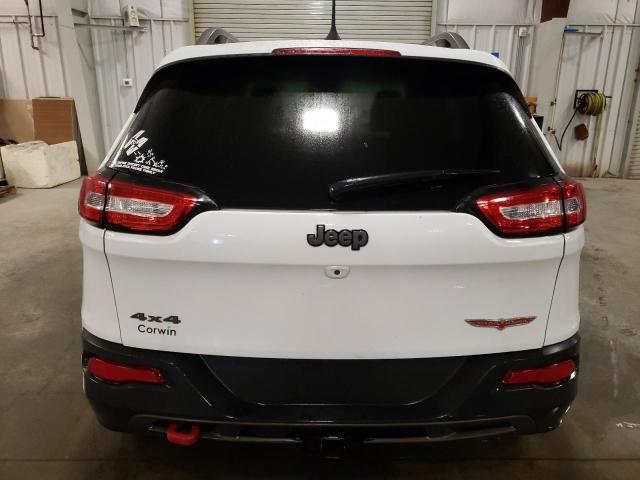 1C4PJMBS9GW166543 - 2016 JEEP CHEROKEE TRAILHAWK WHITE photo 6