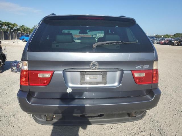 5UXFA53573LV88069 - 2003 BMW X5 3.0I GRAY photo 6