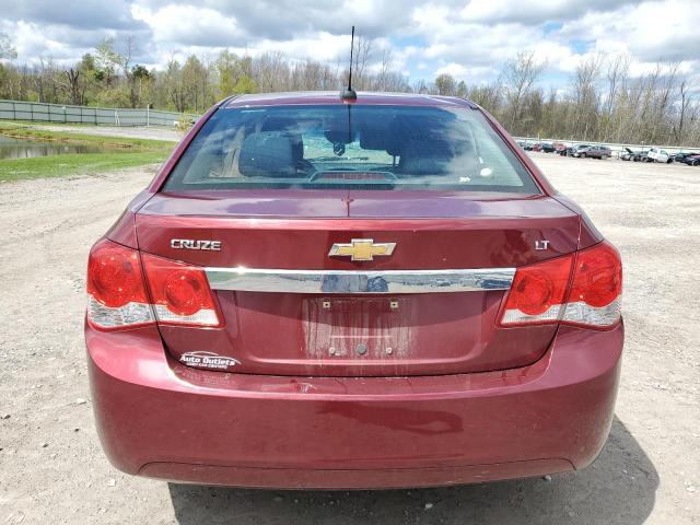 1G1PE5SB3G7165885 - 2016 CHEVROLET CRUZE LIMI LT BURGUNDY photo 6