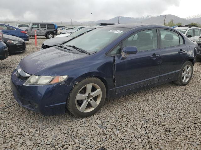 2HGFA16649H512136 - 2009 HONDA CIVIC LX-S أزرق صورة 1