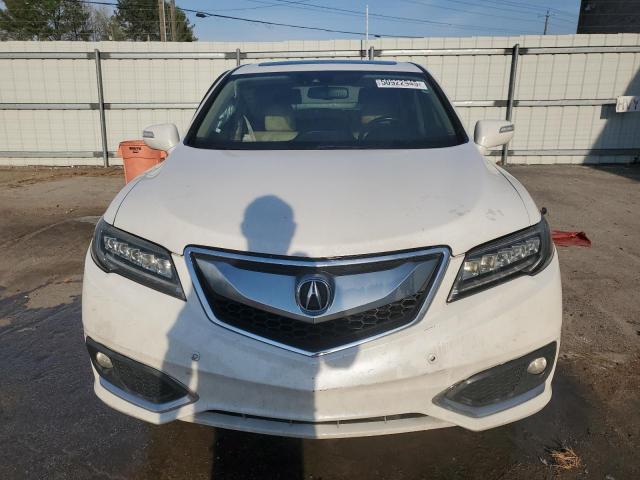 5J8TB3H78GL008173 - 2016 ACURA RDX ADVANCE WHITE photo 5