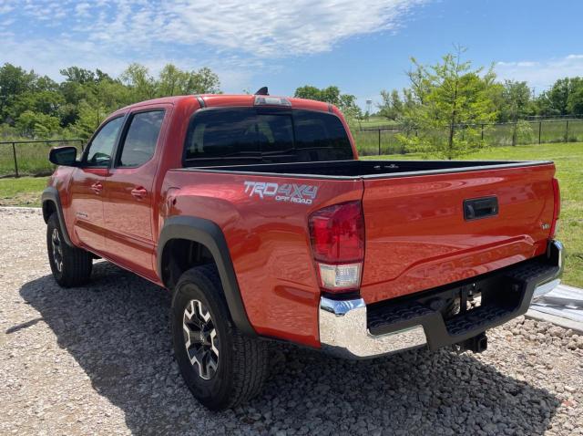 5TFCZ5ANXHX119946 - 2017 TOYOTA TACOMA DOUBLE CAB ნარინჯისფერი ფოტო 3