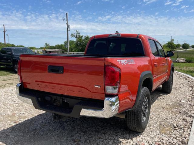 5TFCZ5ANXHX119946 - 2017 TOYOTA TACOMA DOUBLE CAB ნარინჯისფერი ფოტო 4