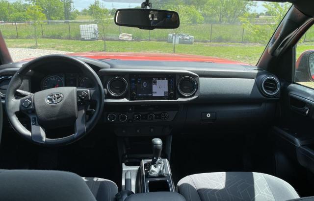 5TFCZ5ANXHX119946 - 2017 TOYOTA TACOMA DOUBLE CAB ნარინჯისფერი ფოტო 9