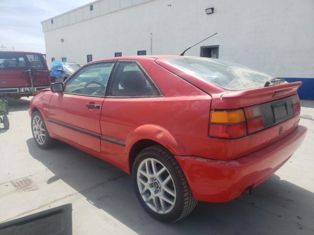 WVWEE4509NK006026 - 1992 VOLKSWAGEN CORRADO SLC RED photo 2