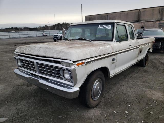 F25JKV26106 - 1975 FORD F250 WHITE photo 2