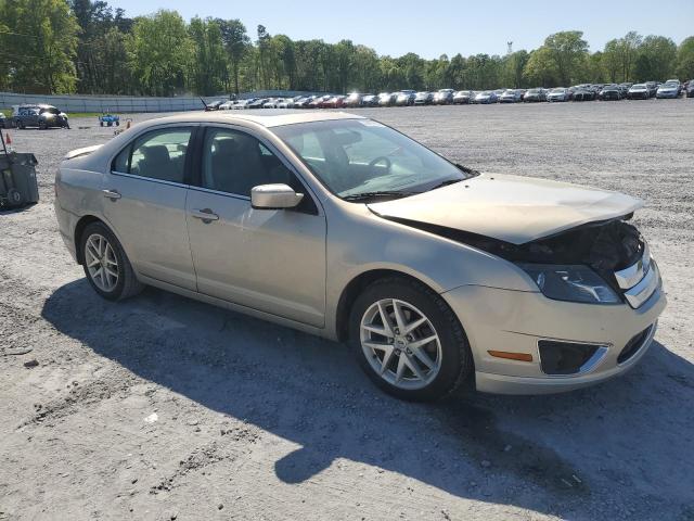 3FAHP0JA7AR344096 - 2010 FORD FUSION SEL BEIGE photo 4