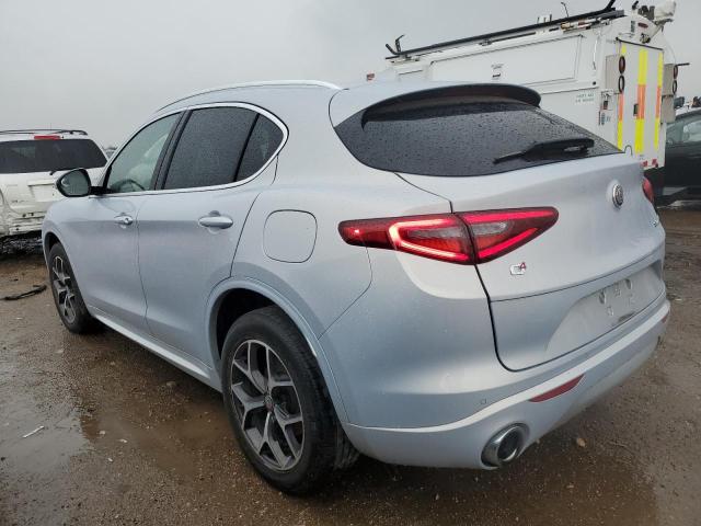 ZASPAKBN2L7C91524 - 2020 ALFA ROMEO STELVIO TI SILVER photo 2