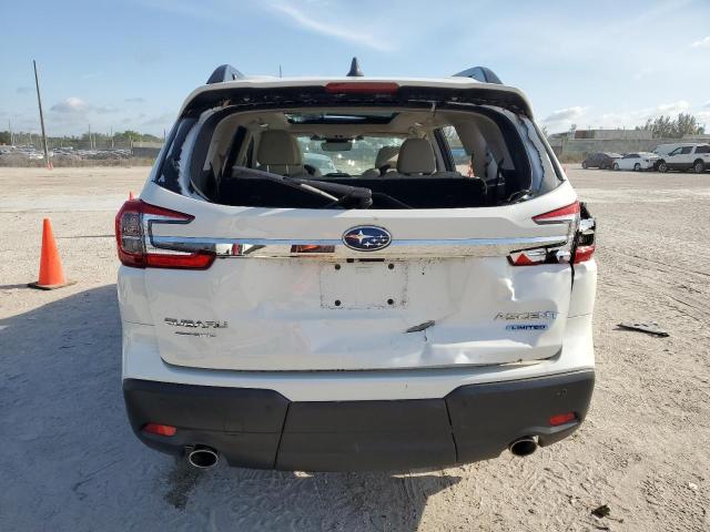 4S4WMAUD1P3403216 - 2023 SUBARU ASCENT LIMITED WHITE photo 6