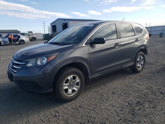 2HKRM4H38DH606169 - 2013 HONDA CR-V LX GRAY photo 1