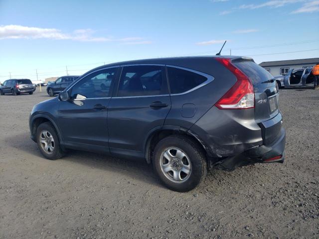 2HKRM4H38DH606169 - 2013 HONDA CR-V LX GRAY photo 2