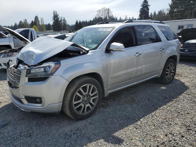 1GKKVTKD7DJ203841 - 2013 GMC ACADIA DENALI SILVER photo 1