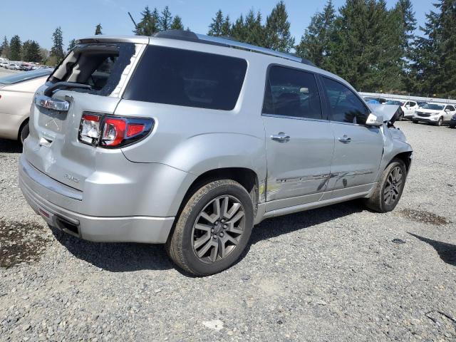 1GKKVTKD7DJ203841 - 2013 GMC ACADIA DENALI SILVER photo 3