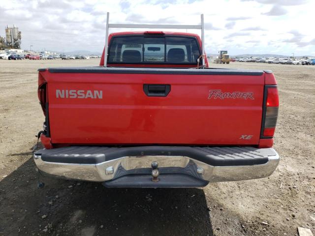 1N6DD26S3YC348182 - 2000 NISSAN FRONTIER KING CAB XE RED photo 6