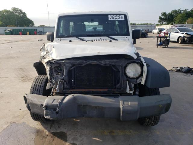 1J4GA39109L768267 - 2009 JEEP WRANGLER U X WHITE photo 5