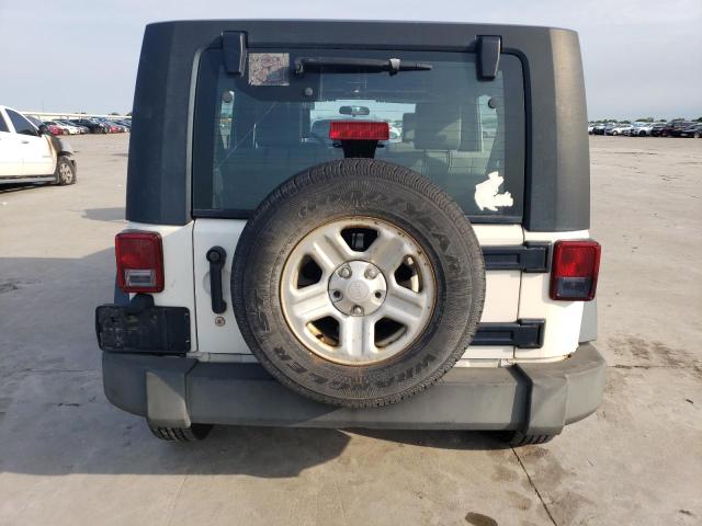 1J4GA39109L768267 - 2009 JEEP WRANGLER U X WHITE photo 6