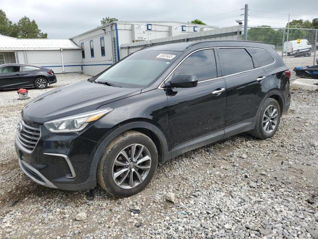 KM8SM4HF1JU292292 - 2018 HYUNDAI SANTA FE SE BLACK photo 1