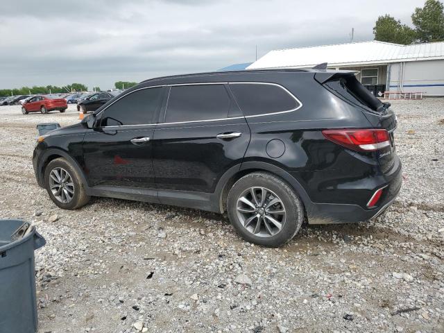 KM8SM4HF1JU292292 - 2018 HYUNDAI SANTA FE SE BLACK photo 2