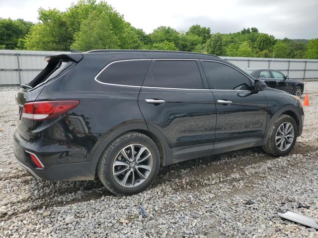 KM8SM4HF1JU292292 - 2018 HYUNDAI SANTA FE SE BLACK photo 3