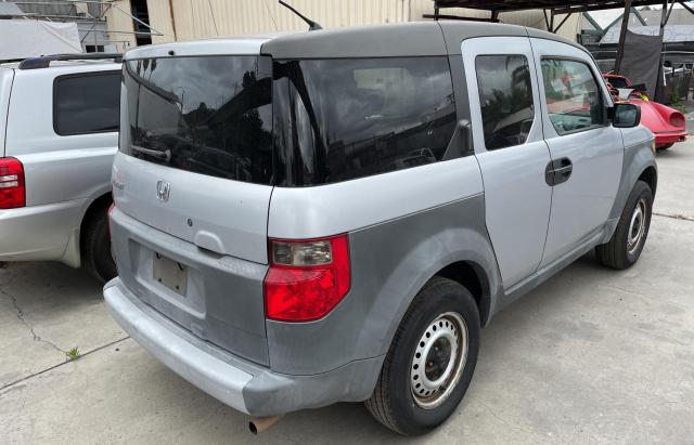 5J6YH18334L000055 - 2004 HONDA ELEMENT LX SILVER photo 4