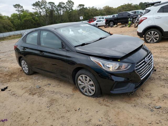 3KPC24A62ME129940 - 2021 HYUNDAI ACCENT SE BLACK photo 4