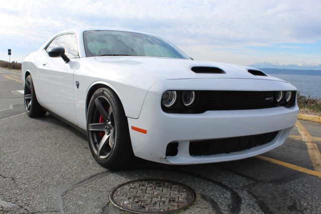 2C3CDZC95KH683381 - 2019 DODGE CHALLENGER SRT HELLCAT WHITE photo 2