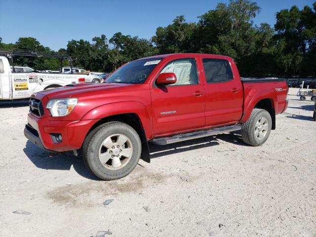5TFJU4GN2FX090141 - 2015 TOYOTA TACOMA DOUBLE CAB PRERUNNER RED photo 1